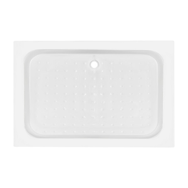Душевой поддон KAPIELKA ST120x80х14 низкий, прямоугольный, диаметр слива 52 мм Lidz