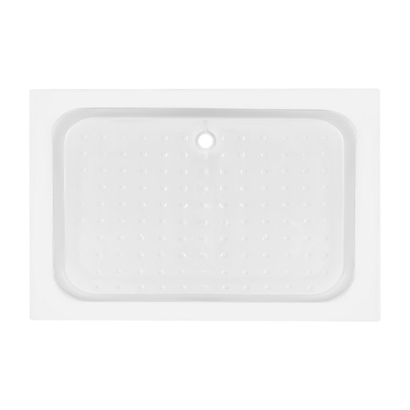 Душевой поддон KAPIELKA ST120x80х14 низкий, прямоугольный, диаметр слива 52 мм Lidz
