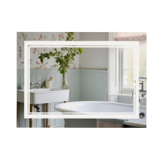 Зеркало Qtap Cardinal 1000х700 с LED-подсветкой Touch, с антизапотеванием, с диммером, рег. темп. цвета (3000-6500K) QT0478C10070