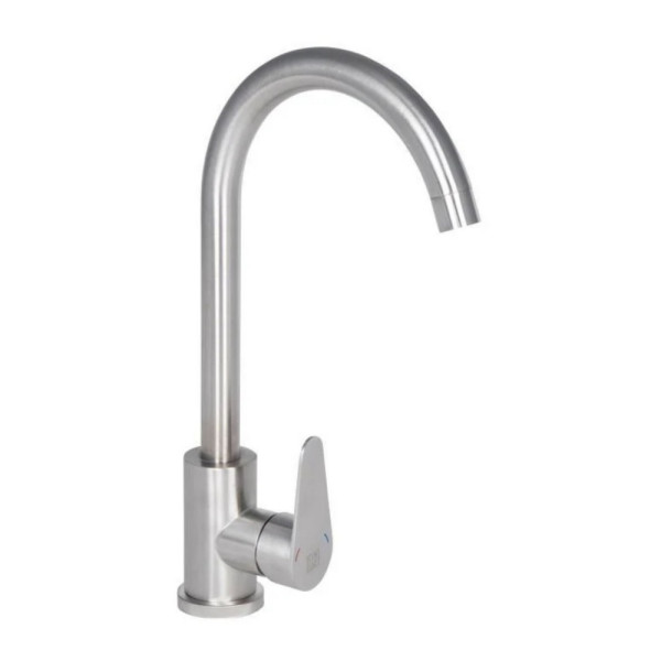 Смеситель для кухни Lidz Vida 015F (k35) LDVID015FNKS43355 Nickel
