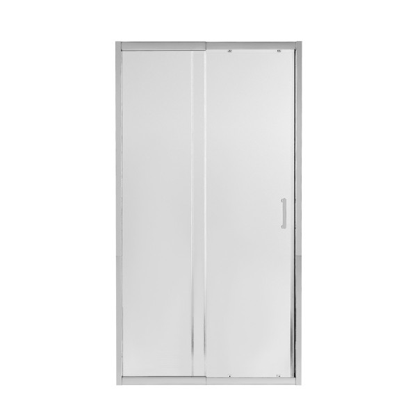 Душевая дверь в нишу Qtap Taurus CRM201-11.C6 97-108x185 см, стекло Clear 6 мм, покрытие CalcLess