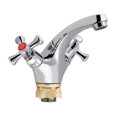 Смеситель для раковины Lidz Lamb 161F двухвентильный LDLAM161FCRM35446 Chrome