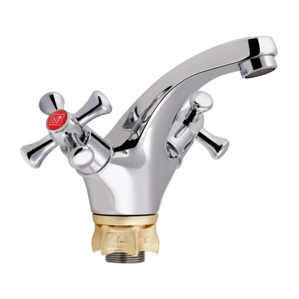 Смеситель для раковины Lidz Lamb 161F двухвентильный LDLAM161FCRM35446 Chrome