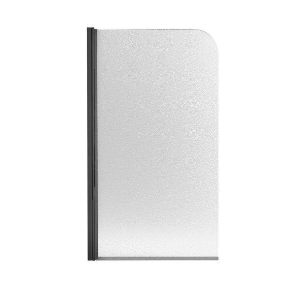 Штора на ванну Qtap Standard BLM407513APL стекло Pear 6 мм, 75х140 см, левая