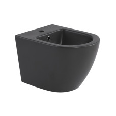 Биде подвесное Qtap Robin 515x370x350 мм, Anthracite QT13551381GAN