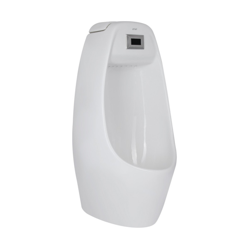 Писсуар подвесной  Qtap Stork с ИК-датчиком автоматического смыва 350х310х685 White QT1588102HW