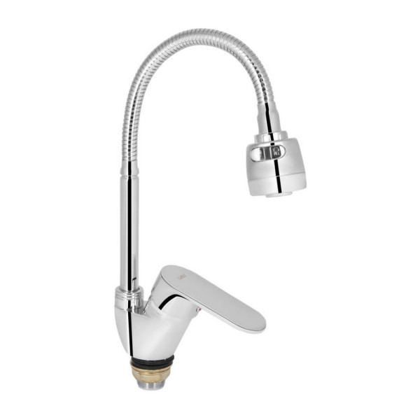 Смеситель для кухни Lidz Tani 008F4 с гибким изливом (k40) LDTAN008F4CRM44972 Chrome