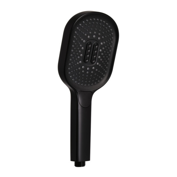 Лейка для ручного душа Qtap Rucni 140*110 мм QTRUC125BLM45961 Black Matt