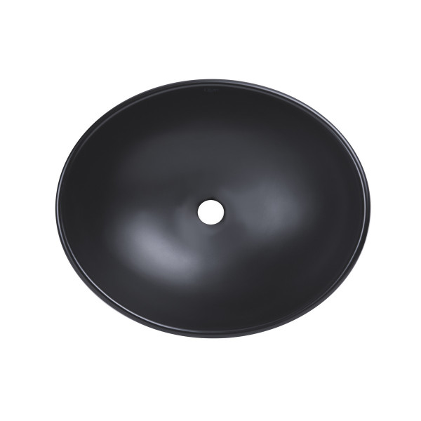 Раковина-чаша Qtap Dove 415x340x140 Matt black QT06116062AMB