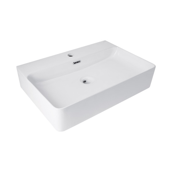 Раковина Qtap Nando LT 610х420х140 White QT12116146W