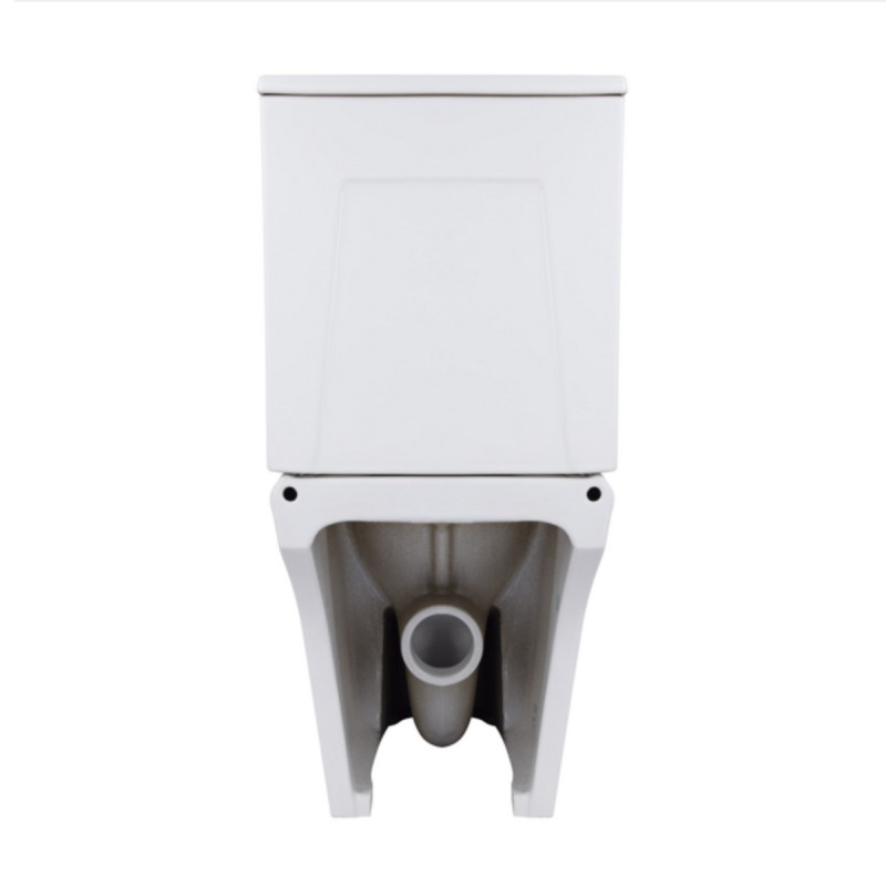 Унитаз-компакт Qtap Kalao безободковый с сиденьем Soft-close QT08221213AW