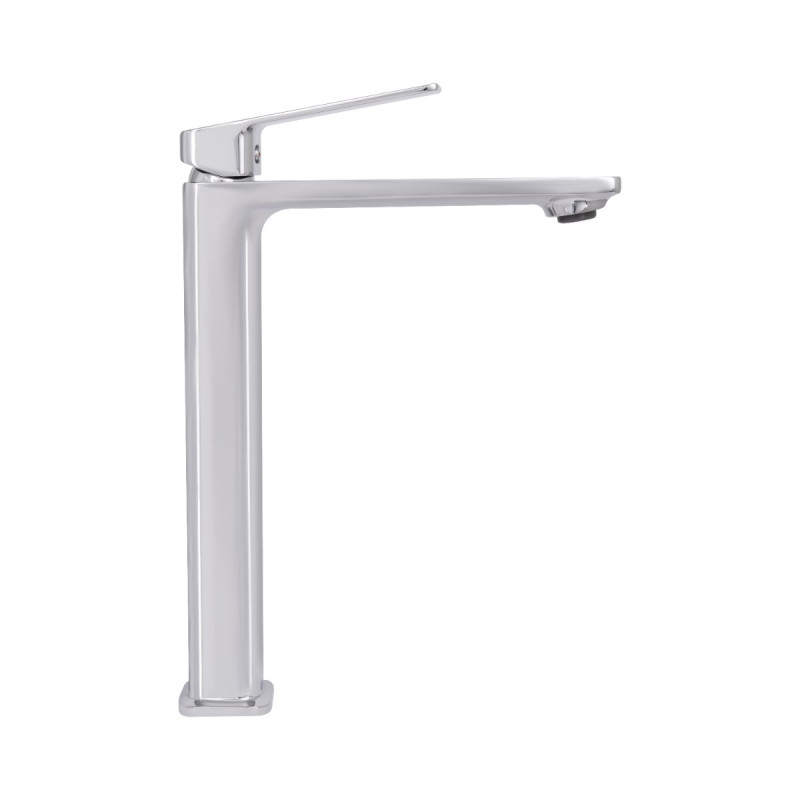 Смеситель для раковины высокий Qtap Capricorn, Chrome (k26) QTCAP1060H102C48220