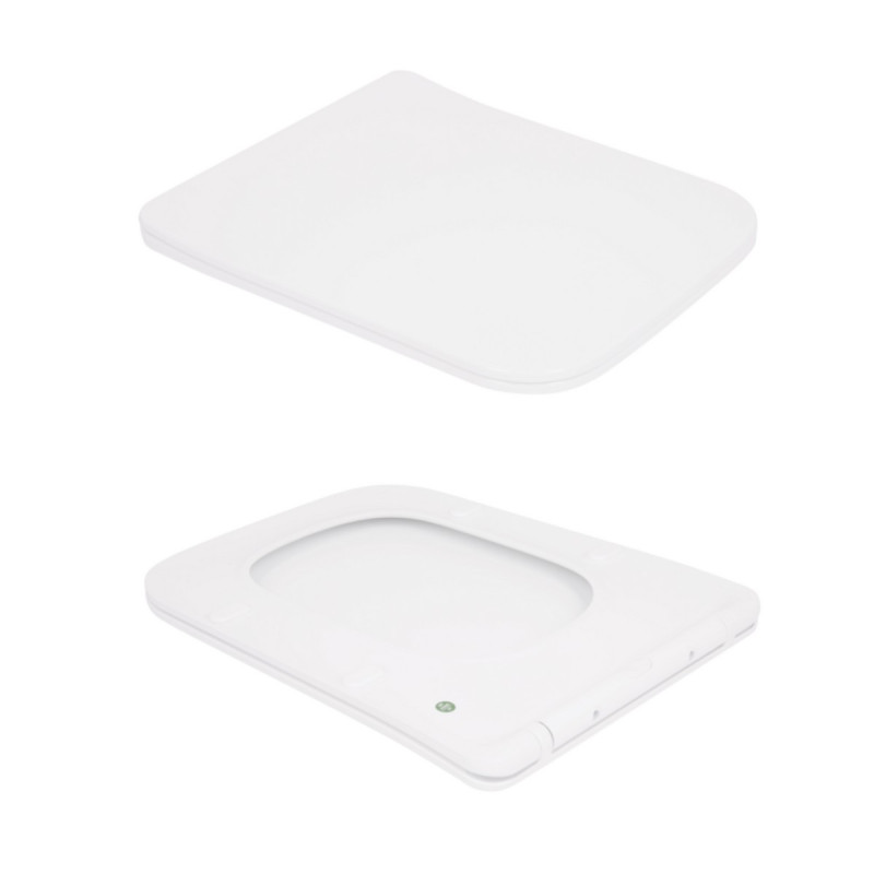 Унитаз-компакт Qtap Kalao безободковый с сиденьем Soft-close QT08221213AW