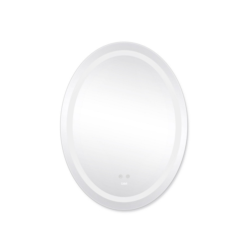 Зеркало Lidz Vida 800х600 с LED-подсветкой Touch, с антизапотеванием, с диммером, рег. яркости LD78LF6080
