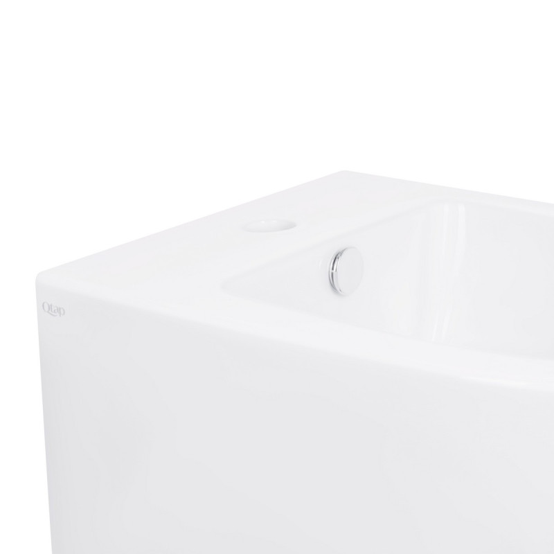 Биде подвесное Qtap Robin 515х370х350 White QT13551381GW