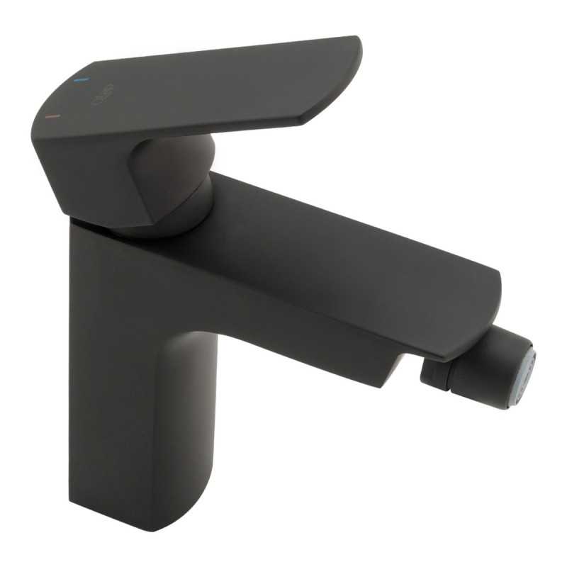 Смеситель для биде Qtap Lipno QTLIPNO2023101CB Black Matt