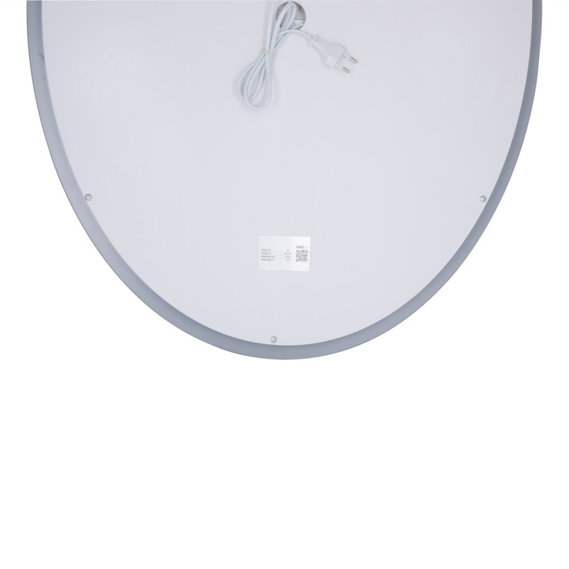 Зеркало Lidz Vida 800х600 с LED-подсветкой Touch, с антизапотеванием, с диммером, рег. яркости LD78LF6080