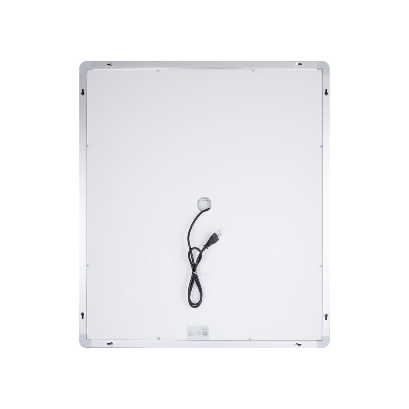 Зеркало Qtap Mideya (MI1) 700х800 с LED-подсветкой Touch, с антизапотеванием, диммером, рег. яркости QT2078DCF7080W