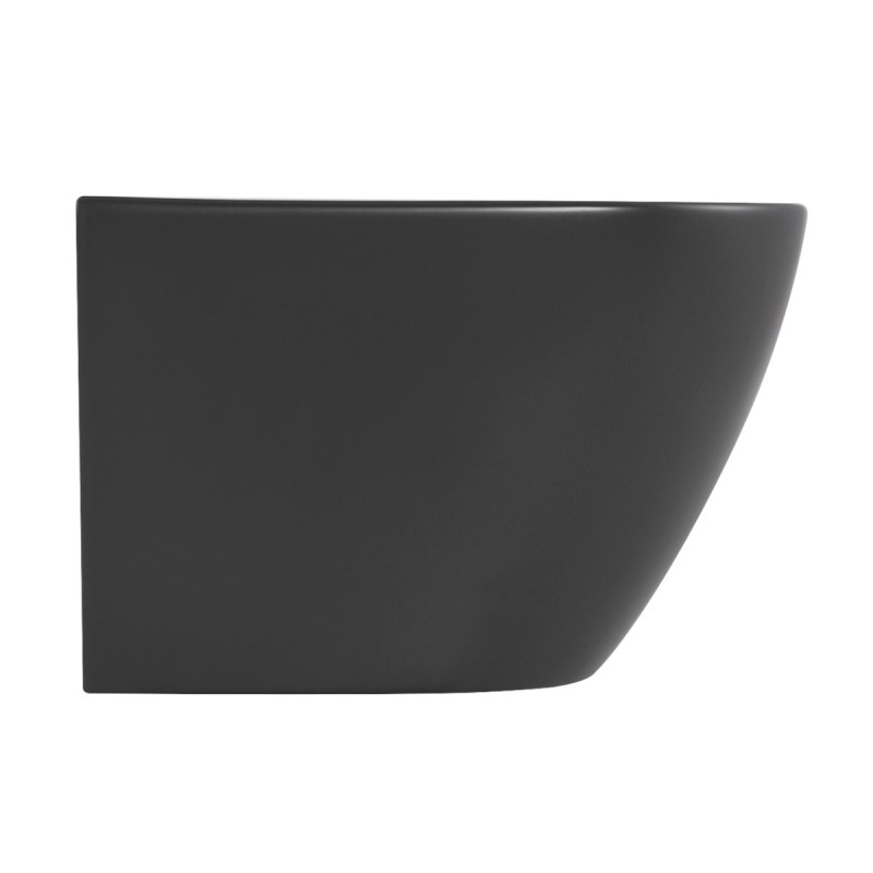 Биде подвесное Qtap Robin 515x370x350 мм, Anthracite QT13551381GAN