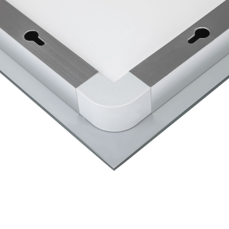 Зеркало Qtap Mideya (MI1) 700х800 с LED-подсветкой Touch, с антизапотеванием, диммером, рег. яркости QT2078DCF7080W