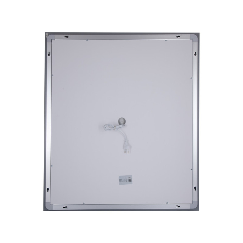 Зеркало Lidz Kubis 700х800 с LED-подсветкой Touch, с антизапотеванием, с диммером, рег. яркости LD78LF9048070