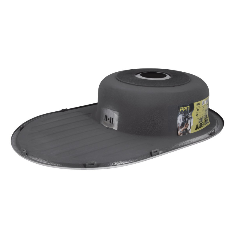 Кухонна мийка Lidz 7750 0,6 мм Satin (LIDZ775006SAT)