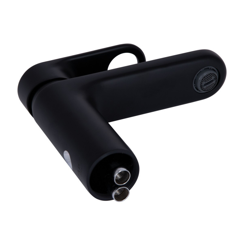 Смеситель для раковины Qtap Jay QTJAY270BLM45545 Black Matt