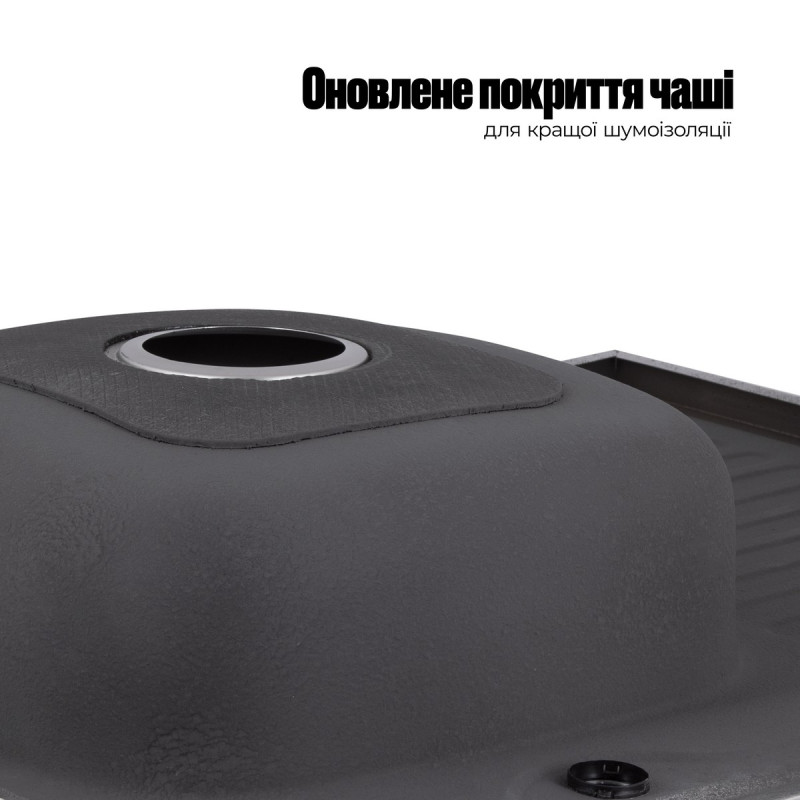 Кухонная мойка Lidz 6080-R 0,6 мм Satin (LIDZ6080R06SAT)