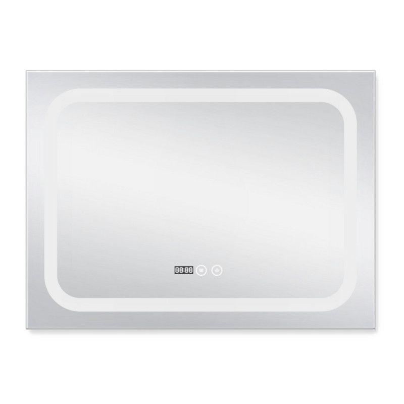 Дзеркало Qtap Mideya (DC-F906) 800х600 з LED-підсвічуванням Touch, з димером QT2078F906W