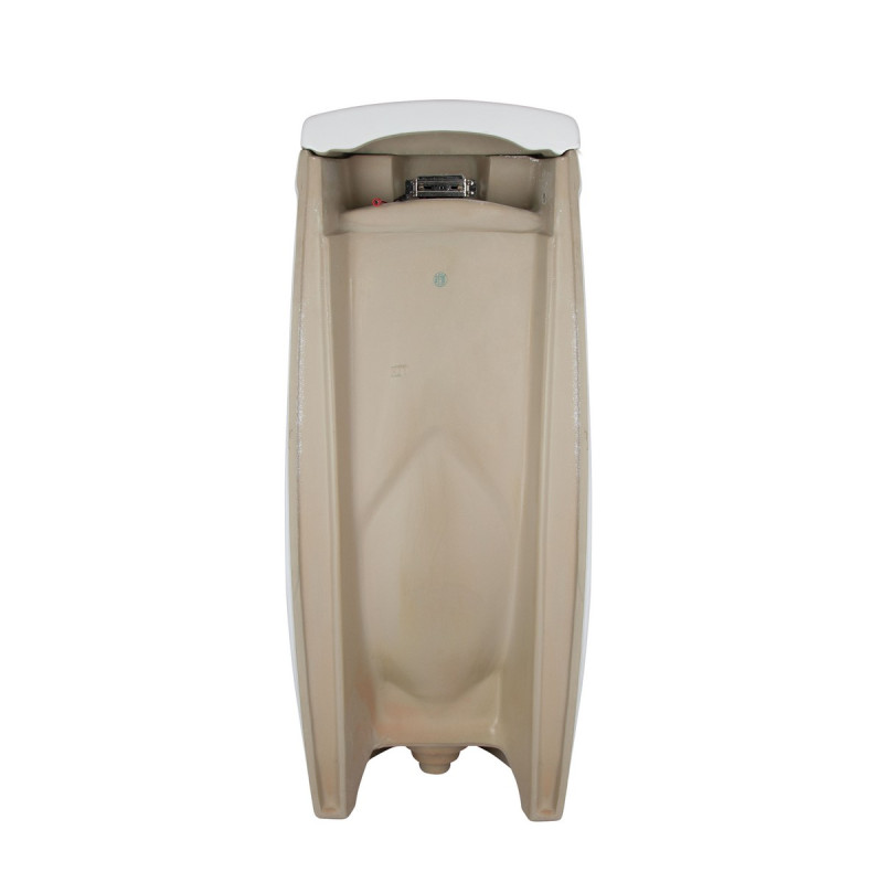 Писсуар напольный Qtap Scorpio с ИК-датчиком автоматического смыва 430х370х990 White QT1488101HW