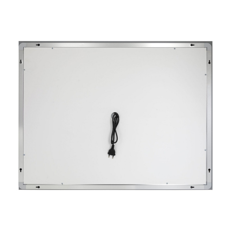 Зеркало Qtap Mideya 900х700 с LED-подсветкой Touch, с антизапотеванием, с диммером, рег. яркости QT2078NCF9070W