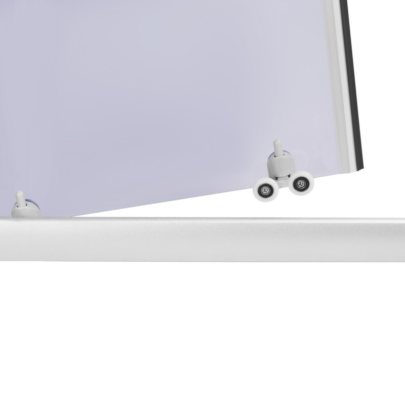 Lidz Latwa SC90x90.SAT.HIGH.GR Душевая кабина полукруглая, стекло тон 4 мм + Lidz Душевой поддон KAPIELKA ST90x90x41, с панелью