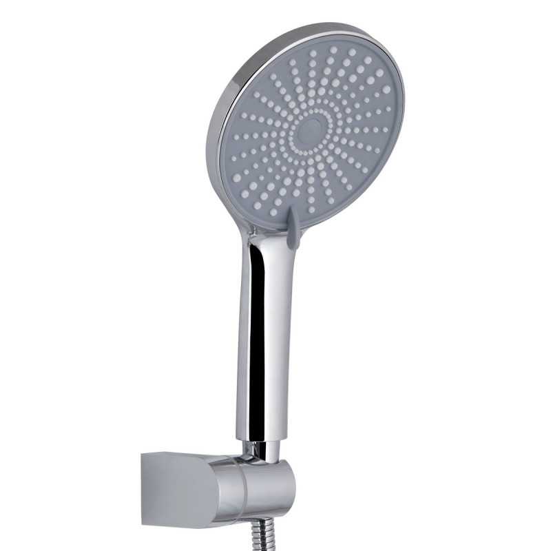 Смеситель для ванны Qtap Stenava New (c душевым гарнитуром) QTSTE259CRM45537 Chrome