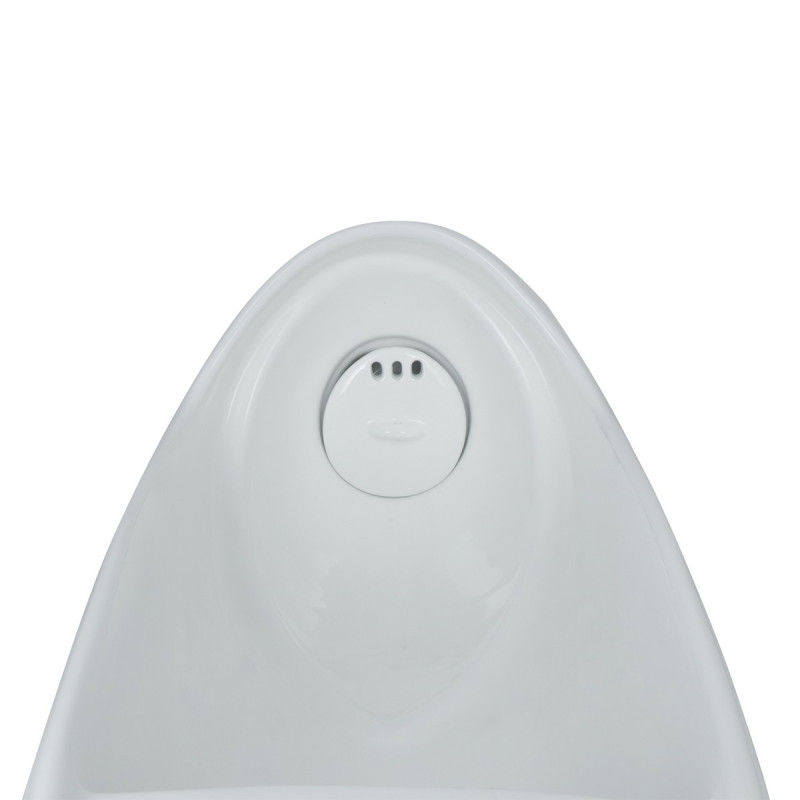 Писсуар напольный Qtap Scorpio с ИК-датчиком автоматического смыва 430х370х990 White QT1488101HW