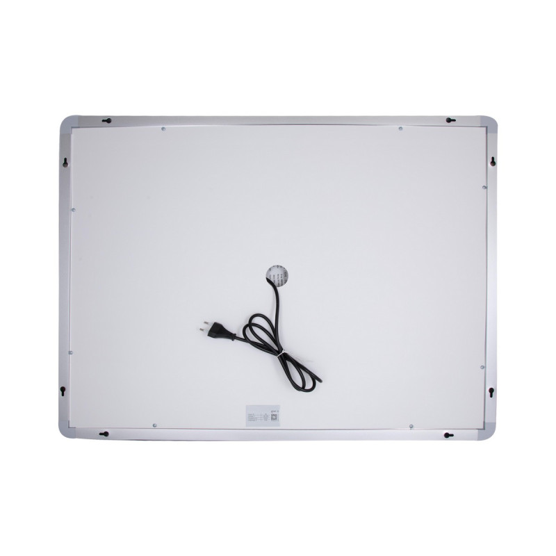 Зеркало Qtap Mideya (DC-F904) 800х600 с LED-подсветкой Touch, с диммером, рег. яркости QT2078F904W