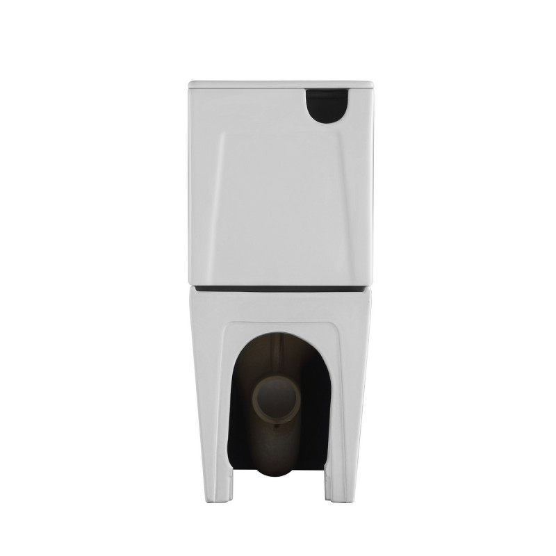 Унітаз підлоговий Qtap Tern Ultra Quiet безобідковий з сидінням Soft-Close QT17226003AW White