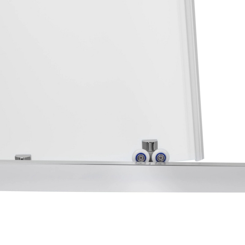 Набор Qtap душевая кабина Taurus CRM1011SC6 Clear 100х100 см + поддон Tern 301112
