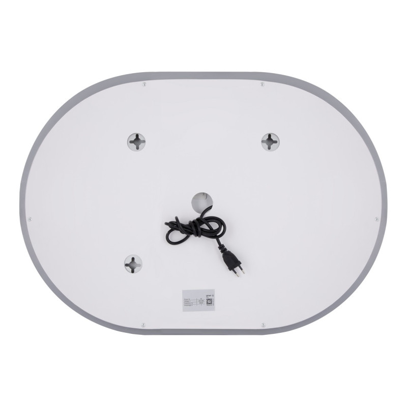Зеркало Qtap Gemini 500х700 с LED-подсветкой Touch, с антизапотеванием, с диммером, рег. темп. цвета (3000-6500K) Reverse QT2578R5070