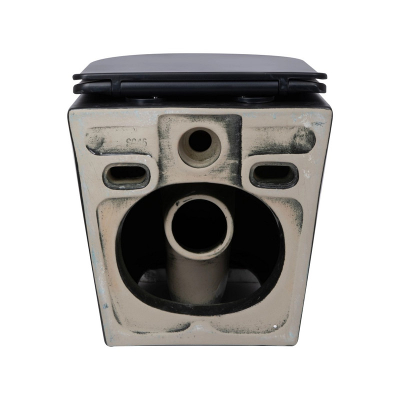 Унітаз підвісний Qtap Scorpio Ultra Quiet безобідковий з сидінням Soft-close MATT BLACK QT14332380AMB