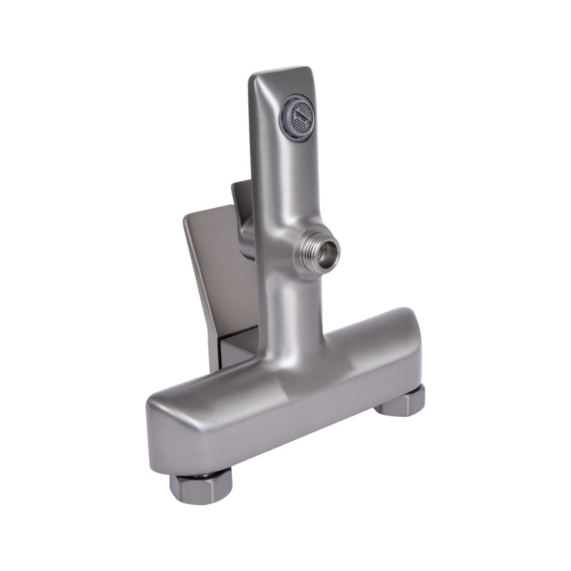 Смеситель для ванны Qtap Presto (c душевым гарнитуром) QTPRE259GRP45584 Graphite