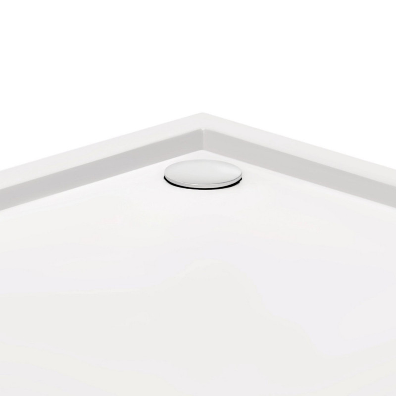 Набор Qtap душевая кабина Taurus CRM1011SC6 Clear 100х100 см + поддон Tern 301112