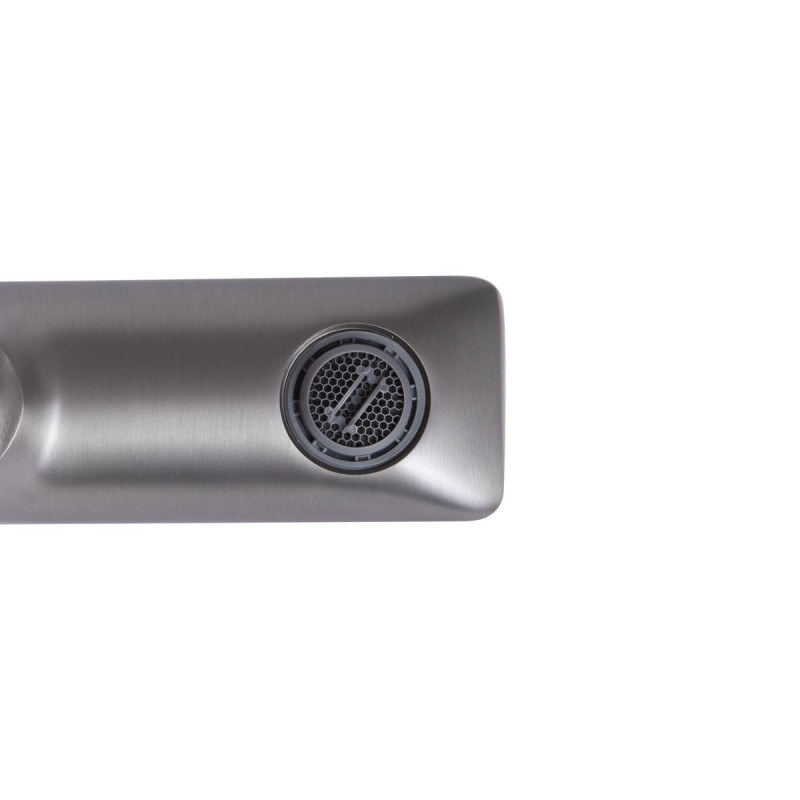Смеситель для ванны Qtap Presto (c душевым гарнитуром) QTPRE259GRP45584 Graphite