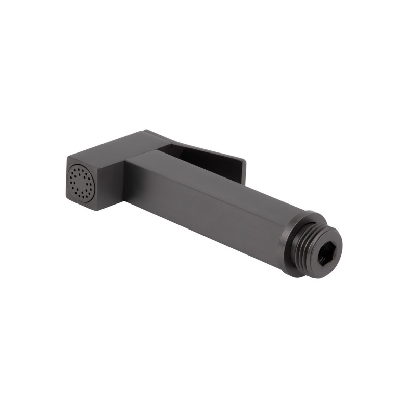 Смеситель для раковины Qtap Gemini (с гигиеническим душем) QTGEM272GMB45692 Gunmetal Black PVD