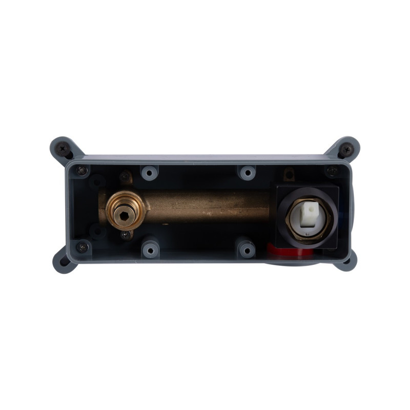Смеситель для раковины Qtap Gemini скрытого монтажа QTGEM273BLM45694 Black Matt