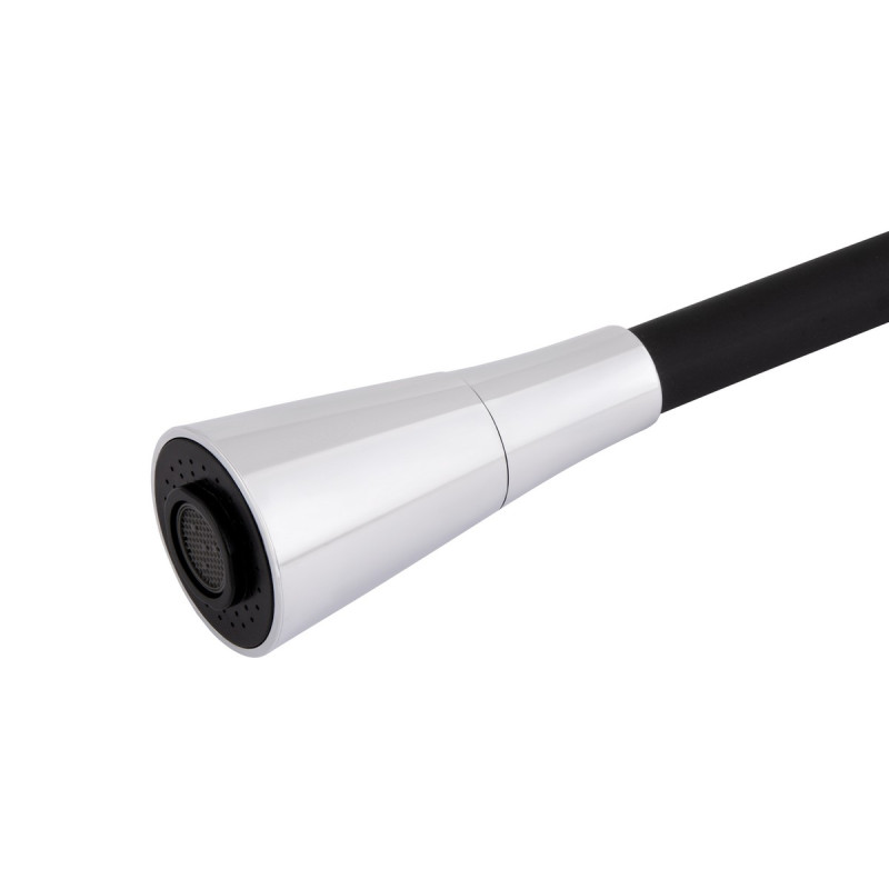 Змішувач для кухні Lidz Tani 008F3 з гнучким виливом (k40) LDTAN008F3BCR39484 Chrome/Black
