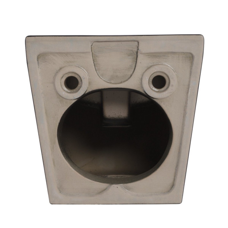 Биде подвесное Qtap Tern 520x350x330 мм, Anthracite QT17551303GAN