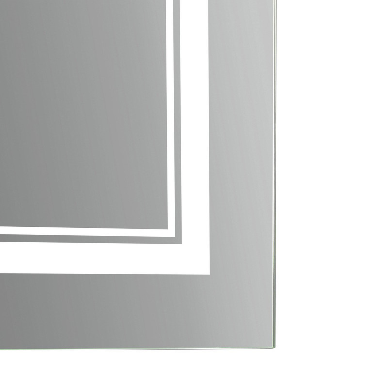 Дзеркало Qtap Cardinal (CA1) 800х500 з LED-підсвічуванням Touch, з антизапотіванням, з димером, рег. темп. кольору (3000-6500K) Reverse QT0478C5080