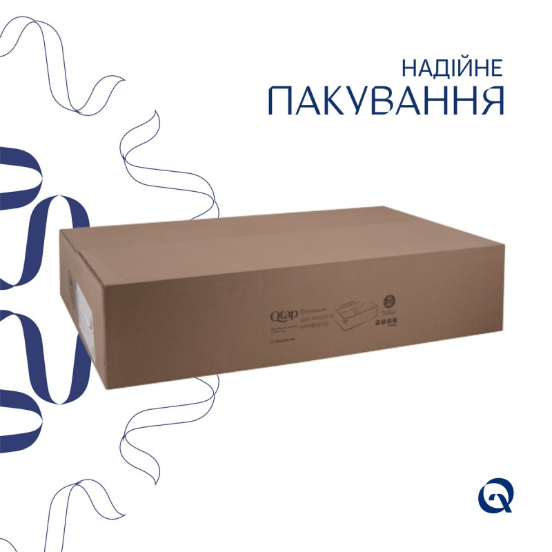 Раковина-чаша Qtap Kolibri 425х425х140 White QT1011K396WN