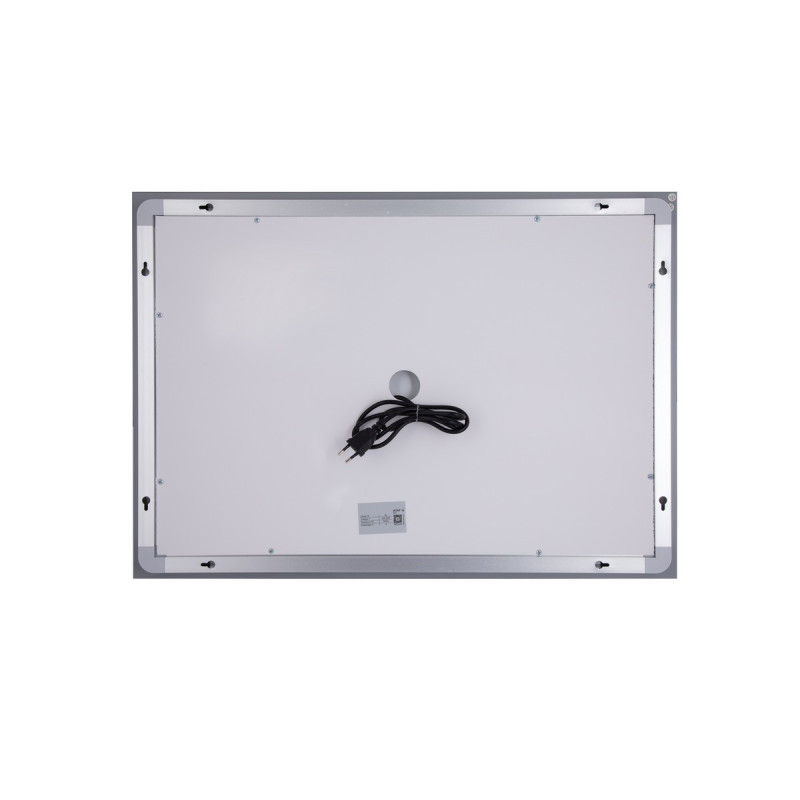 Дзеркало Qtap Cardinal (CA1) 700х500 з LED-підсвічуванням Touch, з антизапотіванням, з димером, рег. темп. кольору (3000-6500K) QT0478C5070