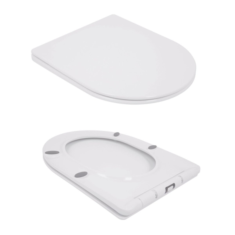 Унитаз напольный Qtap Jay Eco Ultra Quiet с сидением Soft-close 640x360x835 мм QTJAY27W48749 White